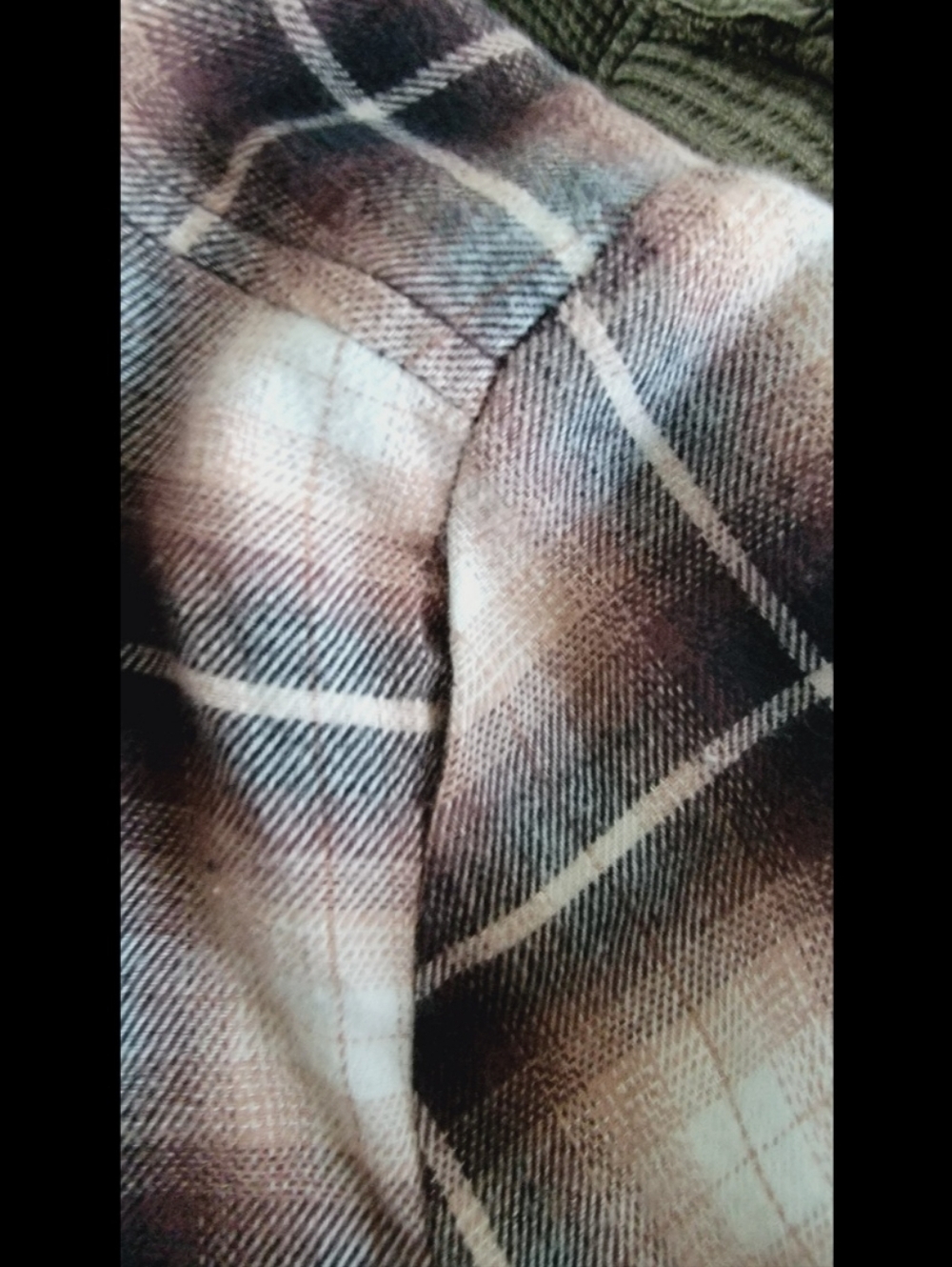 We The Free People ODESSA Military Style Plaid Trench Coat Duster Jacket READ!! - Picture 16 of 16